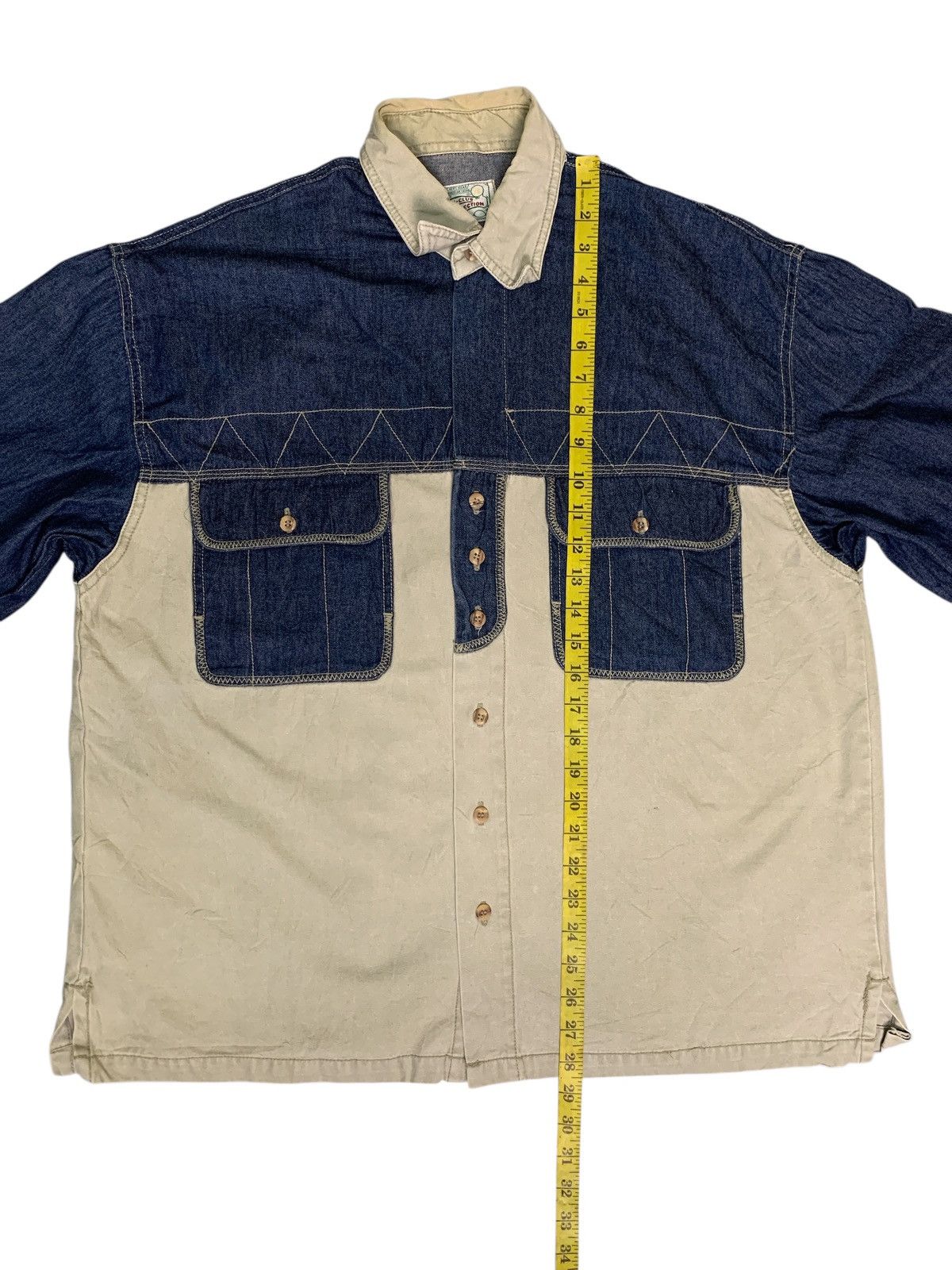 Indian Motorcycle Rare Design A Indian - Club Collection Soft Denim Shirts Size US XL / EU 56 / 4 - 8 Thumbnail