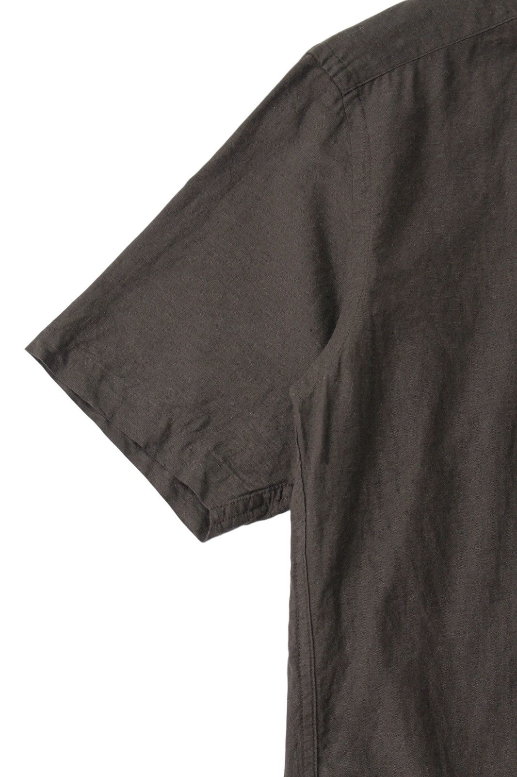 Vintage UNIQLO LINEN BLEND SHORT SLEEVE SHIRT Size US M / EU 48-50 / 2 - 3 Thumbnail