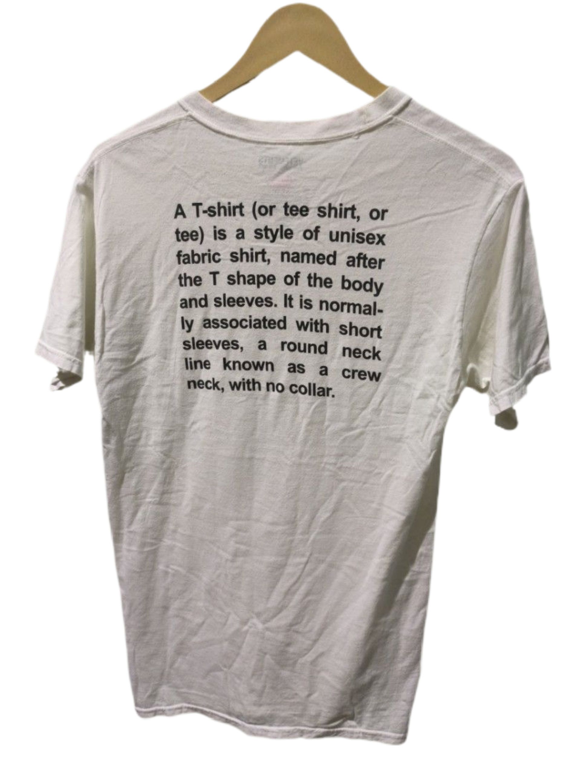 Hanes × Vetements 2017 Vetements Hanes Tshirt Definition Tee Size US S / EU 44-46 / 1 - 2 Thumbnail