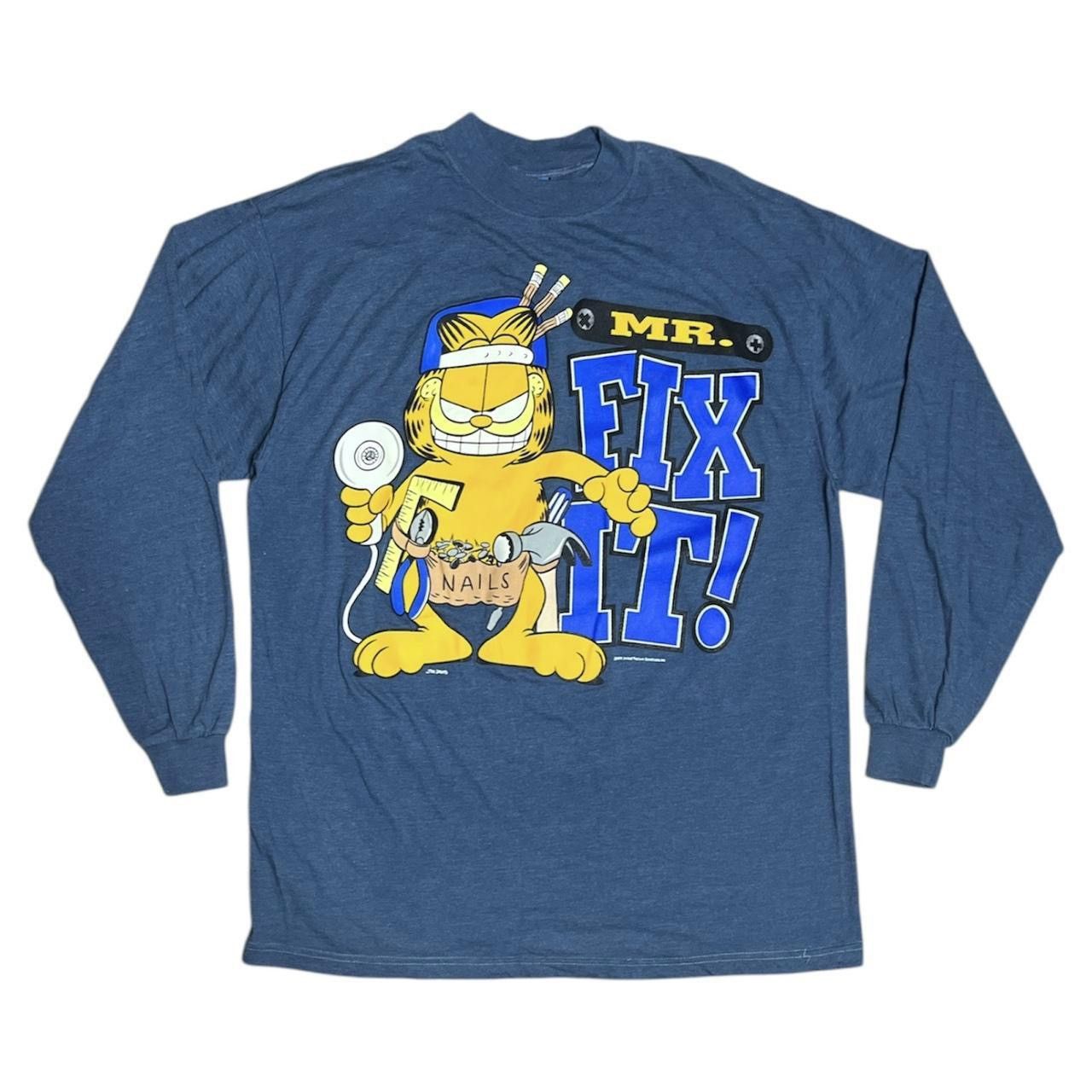 Vintage 1981 Garfield mr fix it tee Size US L / EU 52-54 / 3 - 1 Thumbnail