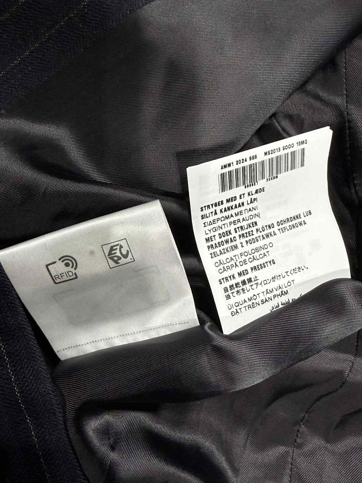 Miu Miu Miu Miu Bleu Single-Breasted Pinstripe Coat Size US M / EU 48-50 / 2 - 15 Thumbnail