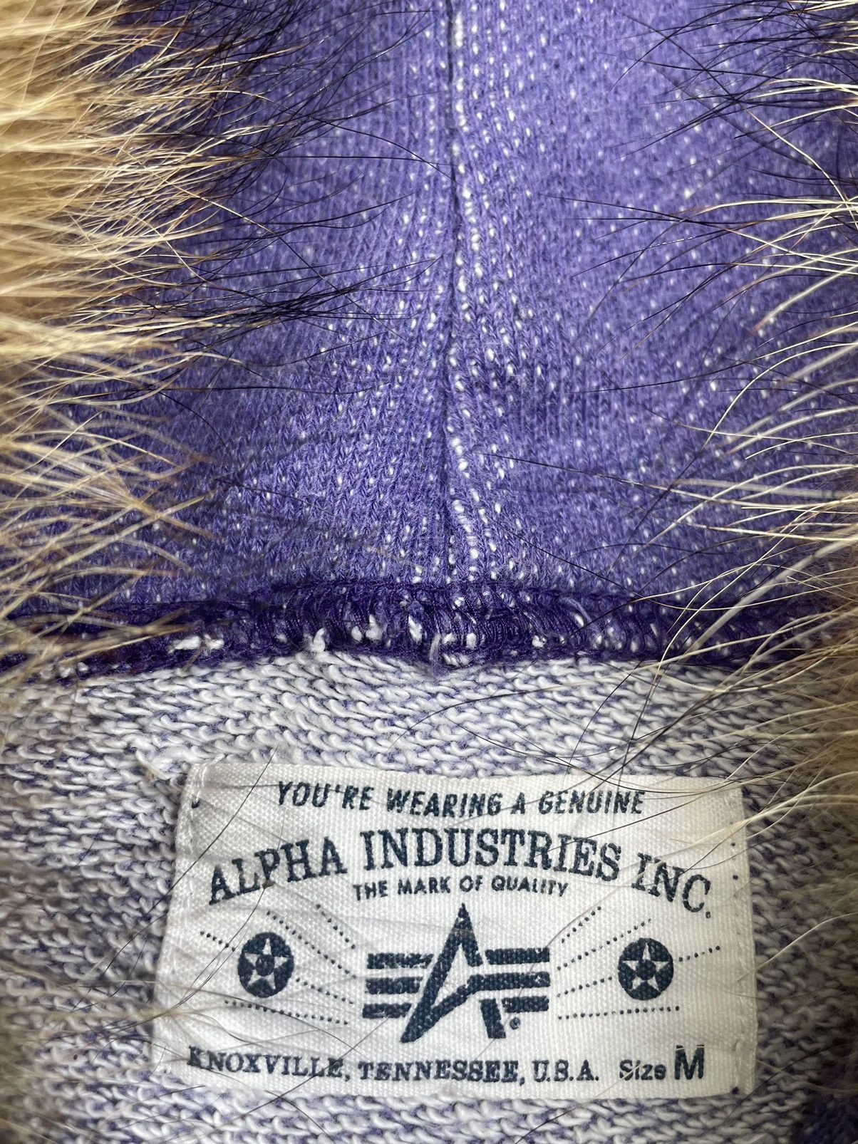 Alpha Industries × If Six Was Nine × Japanese Brand Alpha Industries SAMPLE fur Hoodie ifsixlgb japan style Size US M / EU 48-50 / 2 - 4 Thumbnail
