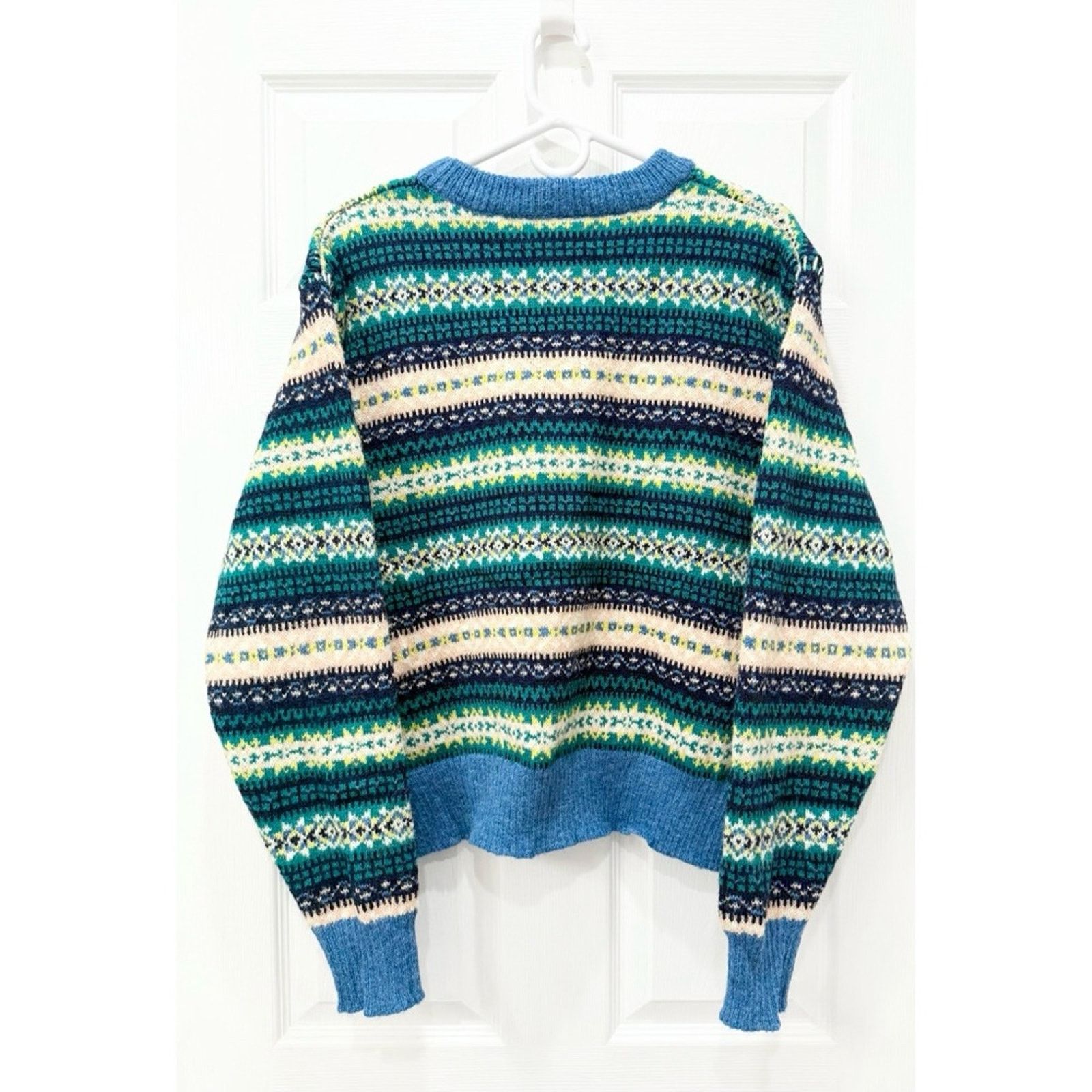 Urban Outfitters Urban Outfitters Hudson Fair Isle Crew Neck Sweater M Size US M / EU 48-50 / 2 - 2 Thumbnail