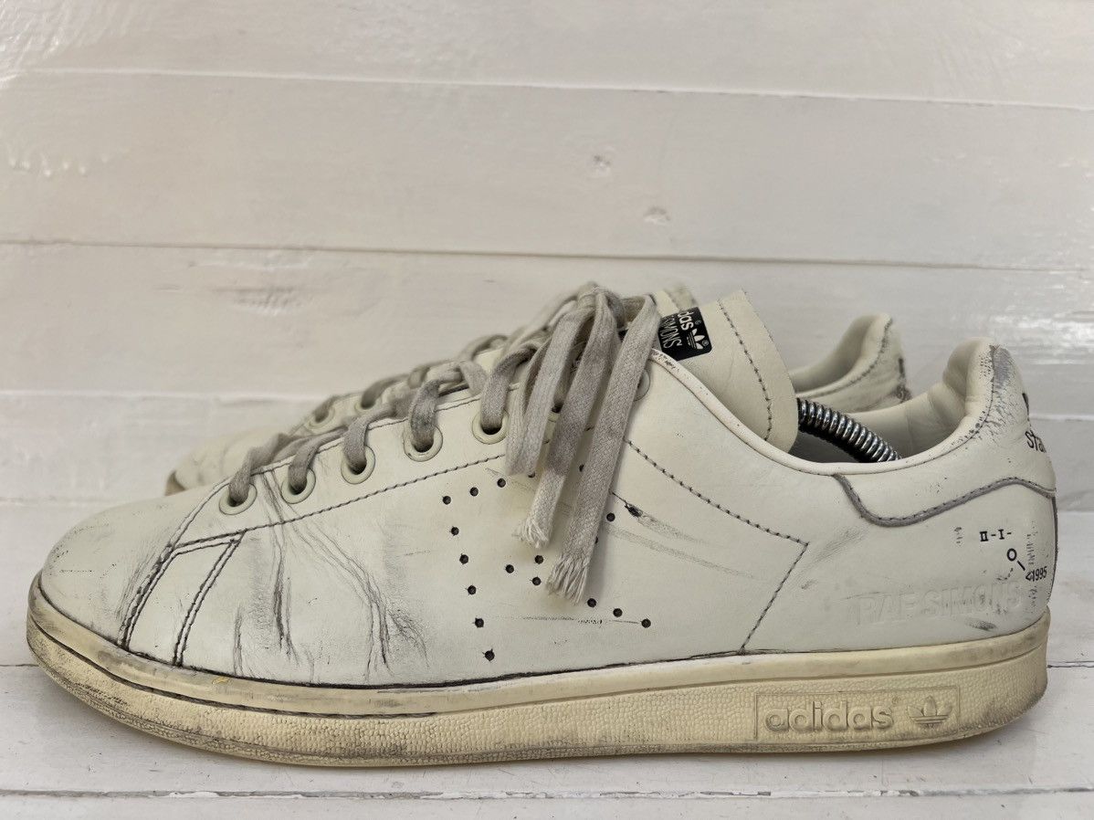 Adidas × Raf Simons Adidas x Raf Simons Stan Smith OG Pure White Size US 10 / EU 43 - 4 Thumbnail