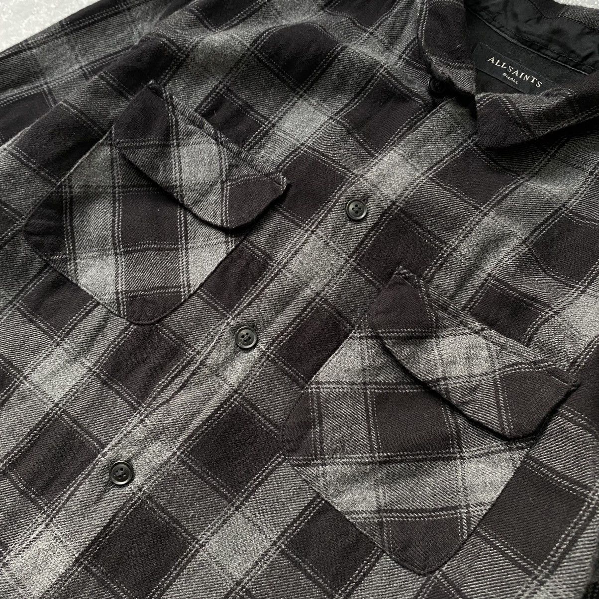 Allsaints Designer Allsaints Multipocket luxury black wool overshirt Size US S / EU 44-46 / 1 - 3 Thumbnail
