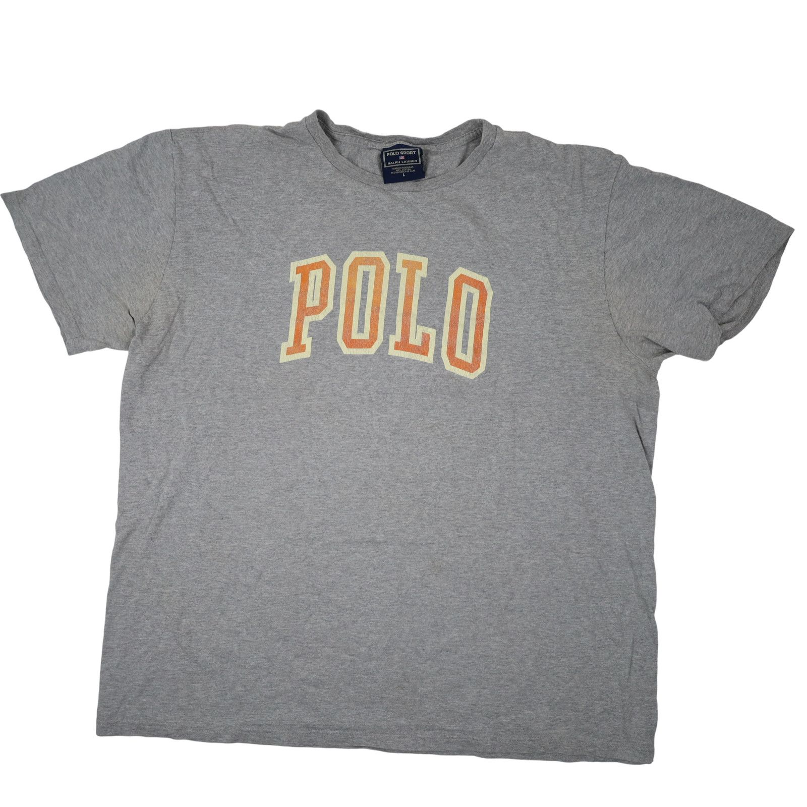 Polo Ralph Lauren × Vintage Vintage Polo Sport Ralph Lauren Spellout Graphic T Shirt Size US L / EU 52-54 / 3 - 1 Thumbnail