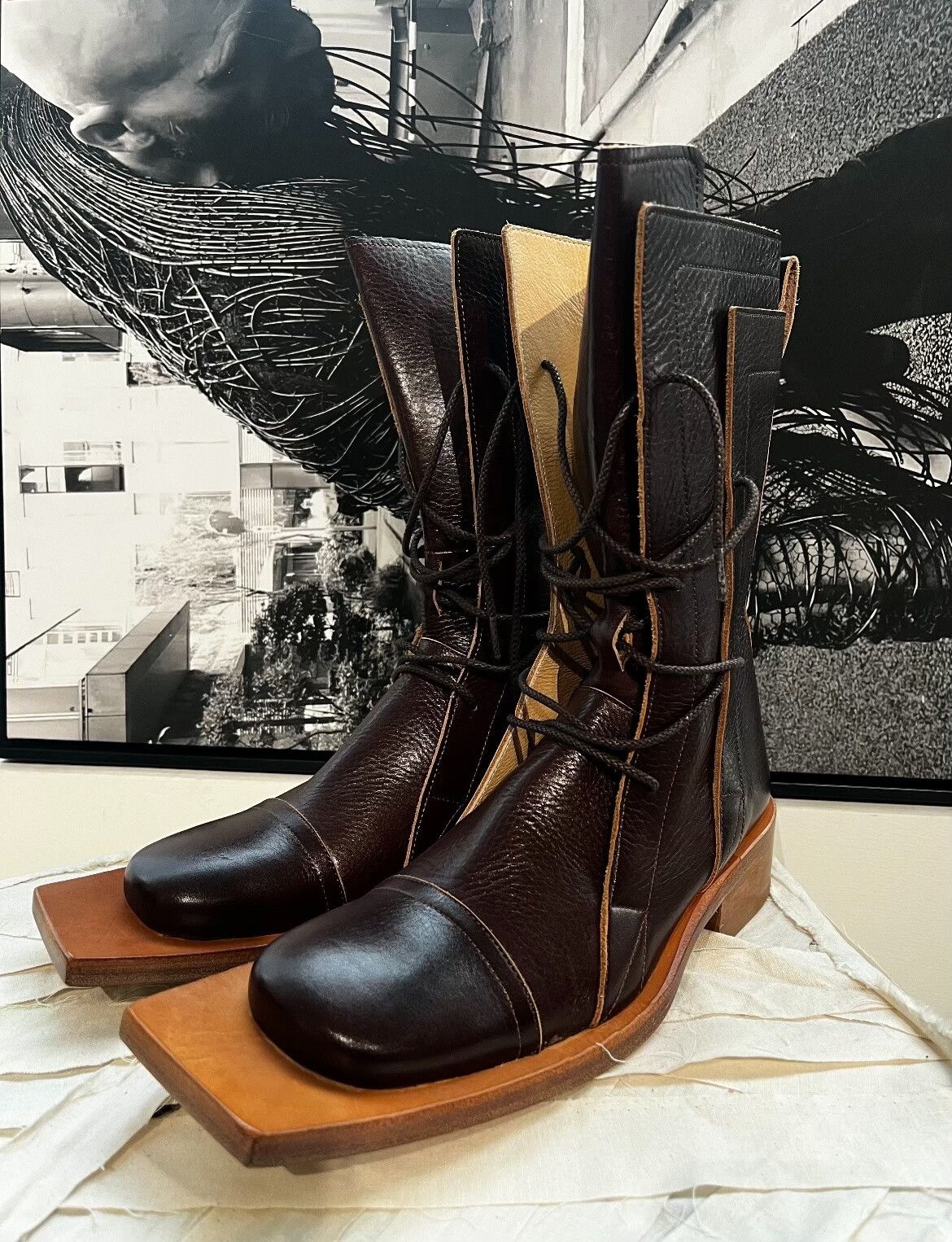 Beauty Beast × Maison MIHARA YASUHIRO beauty:beast scroll shoes