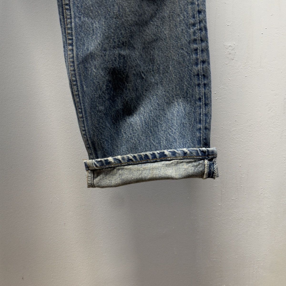 Levi's 2000s Levi's 501 Faded Distressed Jeans ERD Grunge Chrome Size US 30 / EU 46 - 9 Thumbnail