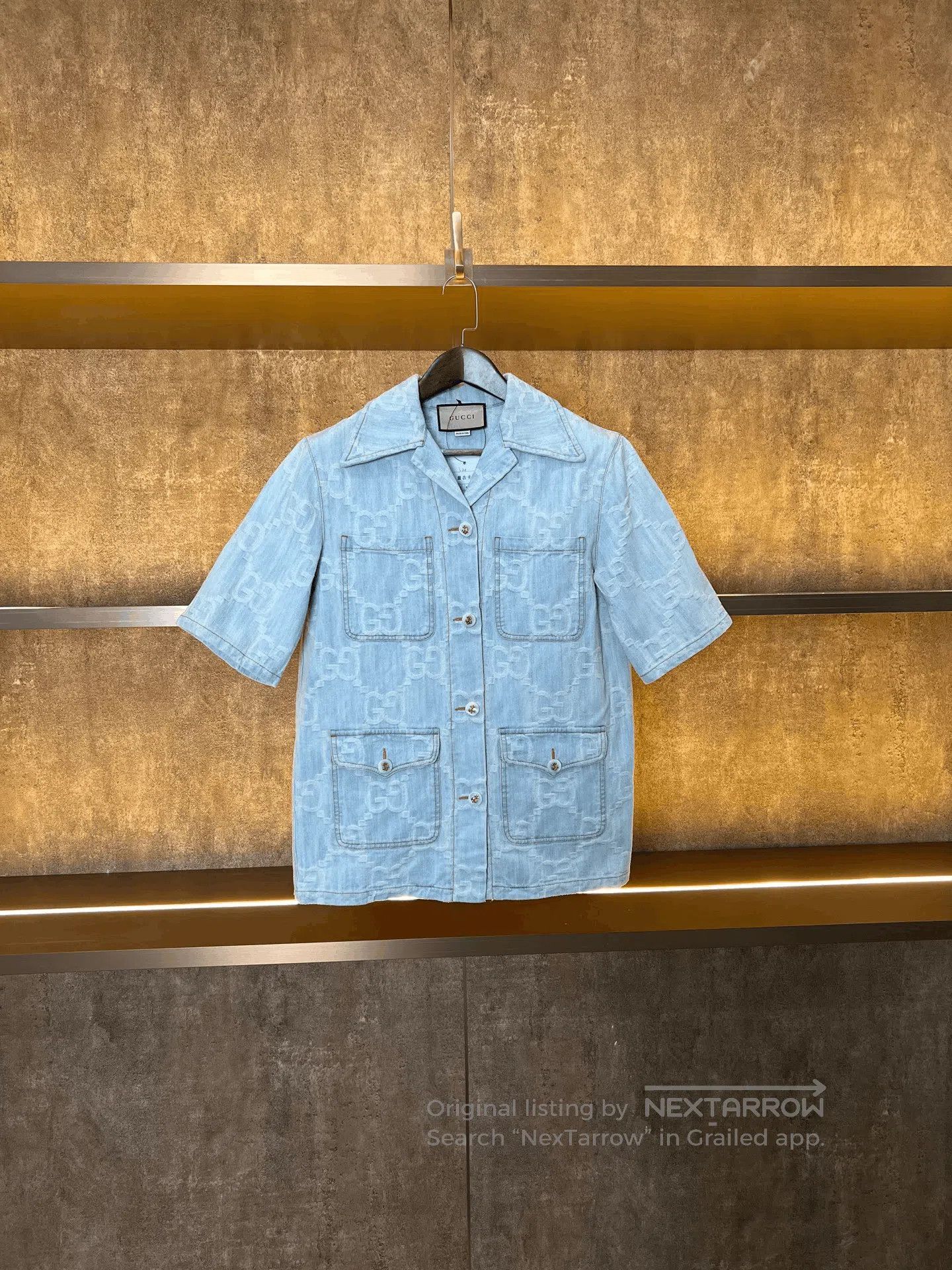 Gucci Gucci Denim Shirt. Size US M / EU 48-50 / 2 - 1 Thumbnail