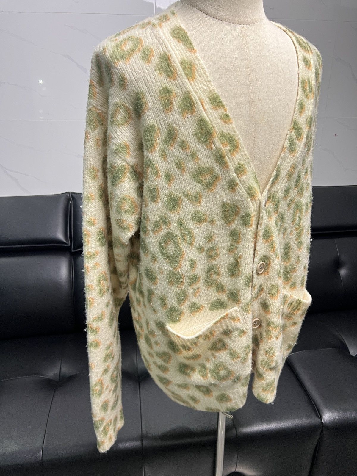Dries Van Noten Dries Van Noten FW22 Lookbook Leopard Print Merino Wool Card Size US L / EU 52-54 / 3 - 5 Thumbnail