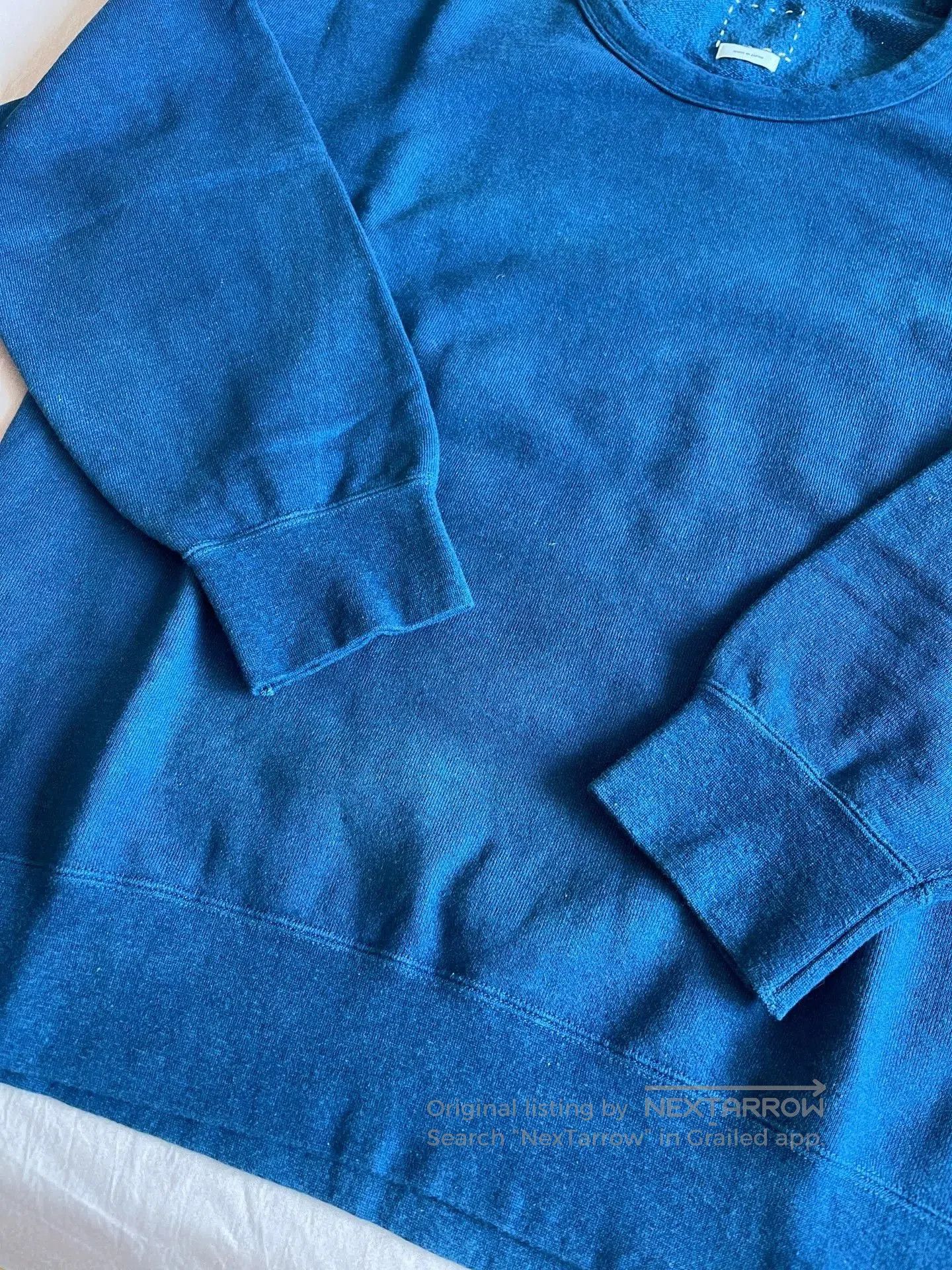 Visvim visvim jumbo indigo sweatshirt. Size US M / EU 48-50 / 2 - 4 Thumbnail