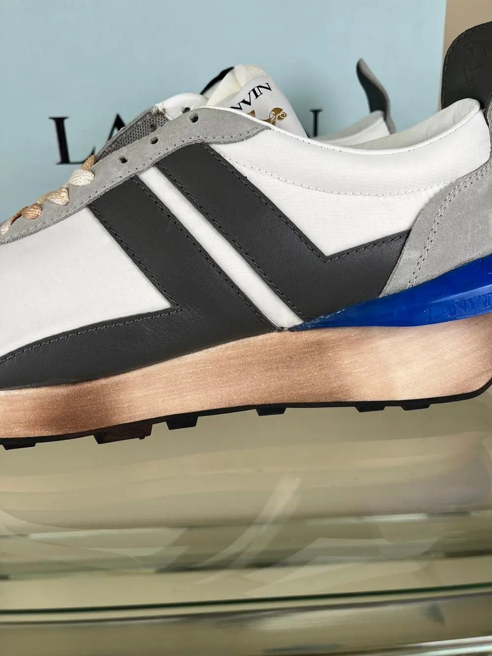 Lanvin Low Top Runner Sneakers in Multicolor Size US 11 / EU 44 - 8 Thumbnail