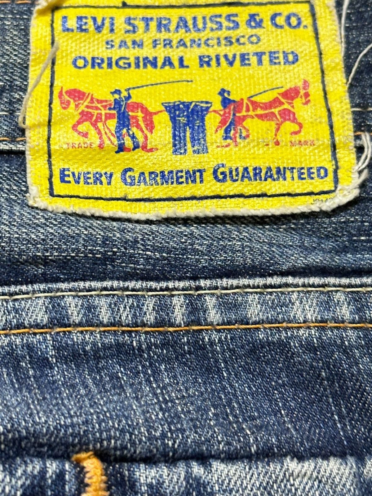 Levi's Vintage Clothing Vintage Levi’s Flare Bootcut Grunge Distressed Denim Size US 30 / EU 46 - 8 Thumbnail