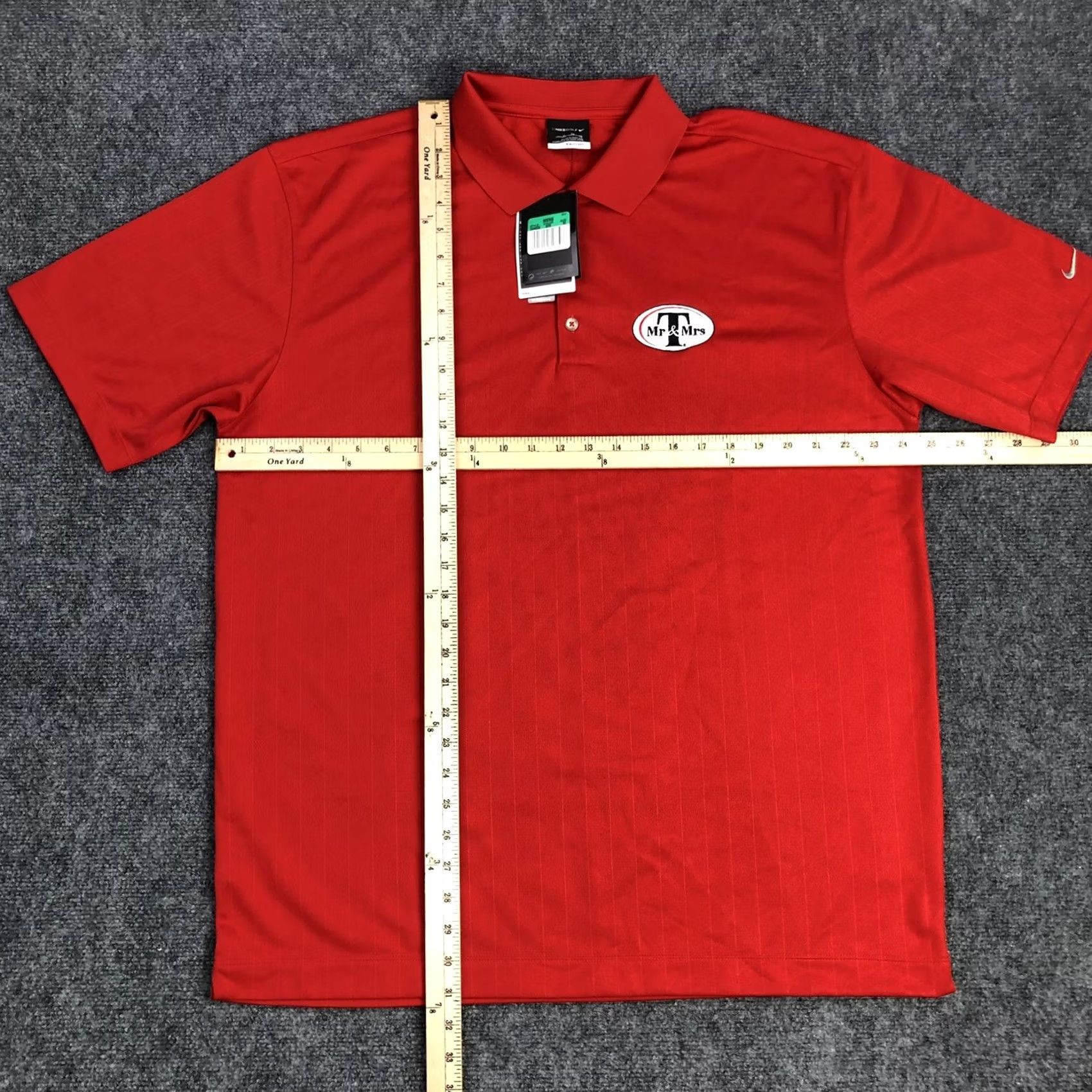 Nike NWT Nike Dri-fit Golf Polo Shirt Men’s XL UV Protective Embroidered Swoosh Shirt XL Men Red Nike Golf Swoosh Mens Size US XL / EU 56 / 4 - 7 Thumbnail