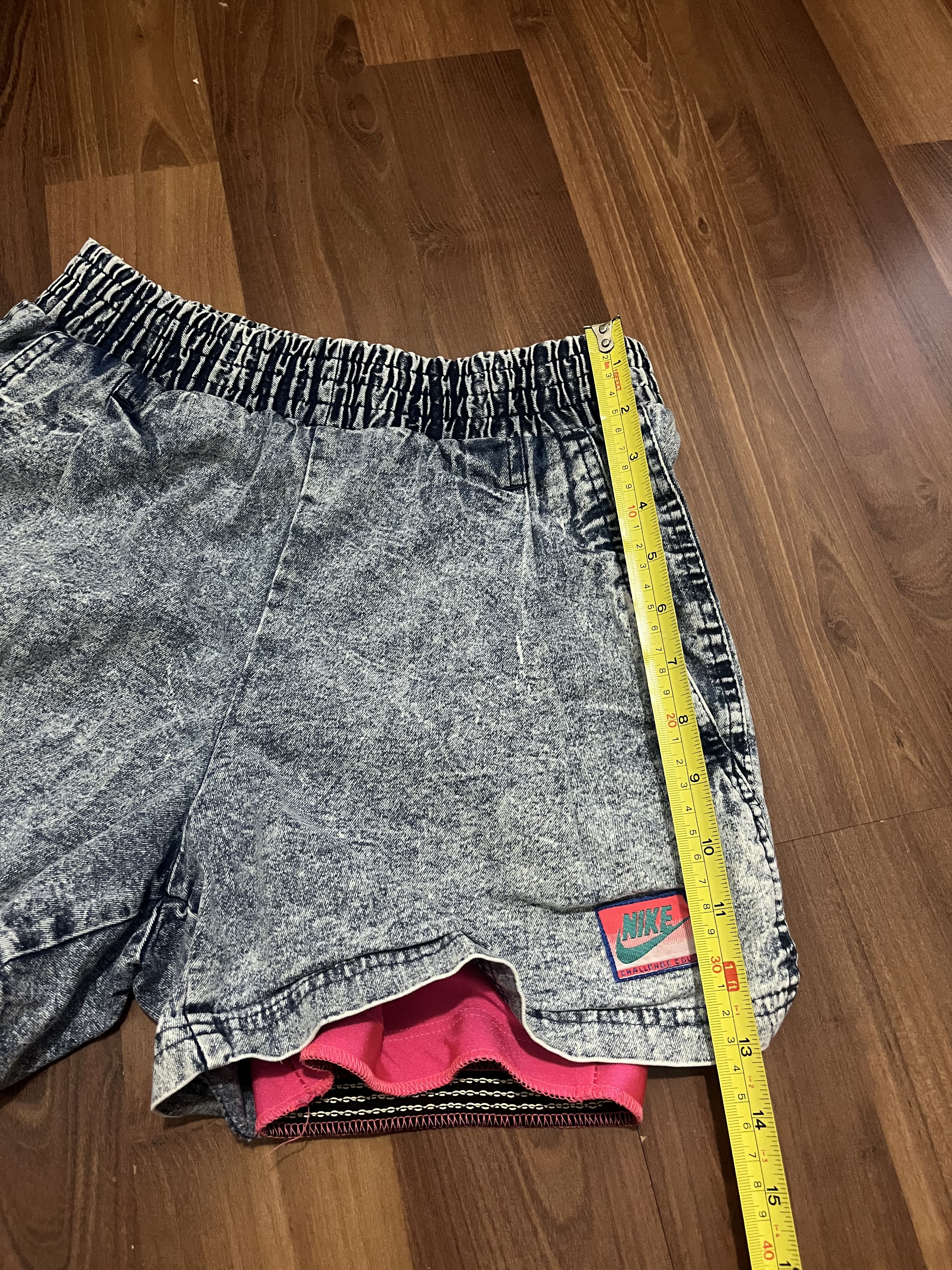 Nike Vintage Nike Andre Agassi Challenge Court Shorts 90s Denim Size US 30 / EU 46 - 5 Thumbnail