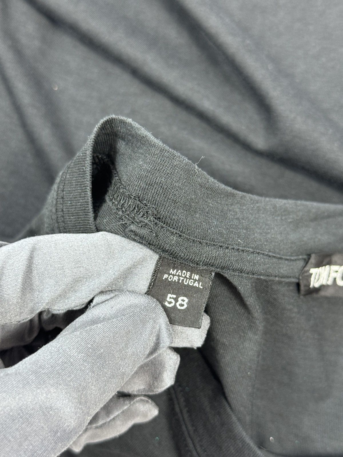 Tom Ford LOGO DETAILED T-SHIRT Size US XL / EU 56 / 4 - 5 Thumbnail