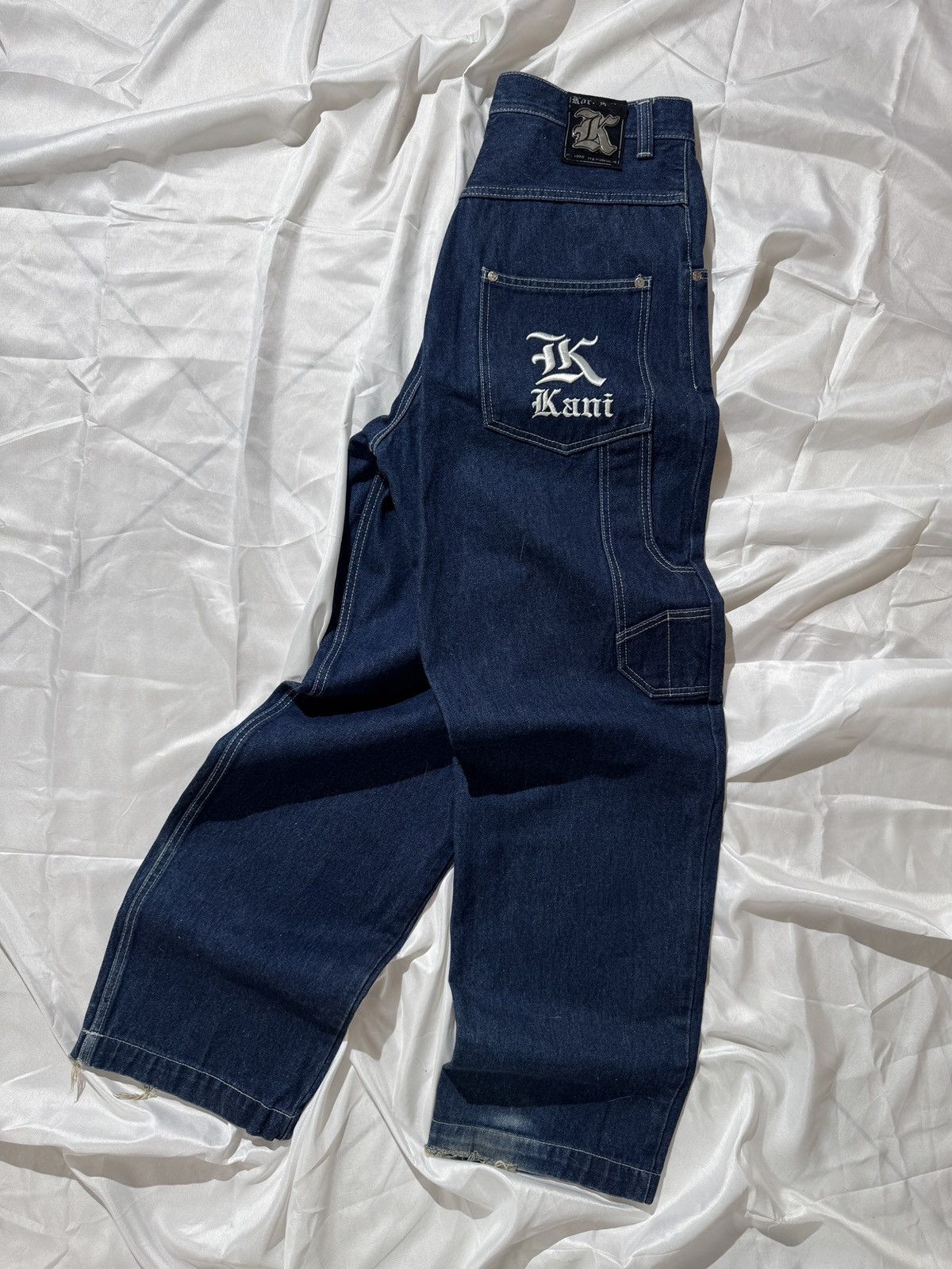 Karl Kani Karl Kani Y2K Carpenter Baggy Vintage Denim Jeans Size US 32 / EU 48 - 2 Thumbnail