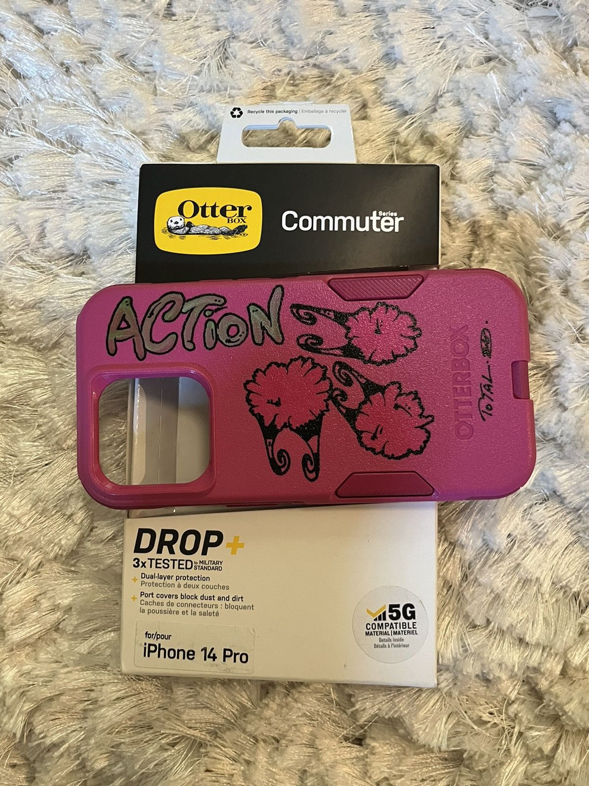 Matty Boy Matty Boy Hand Painted Action Phone Case Size ONE SIZE - 1 Thumbnail