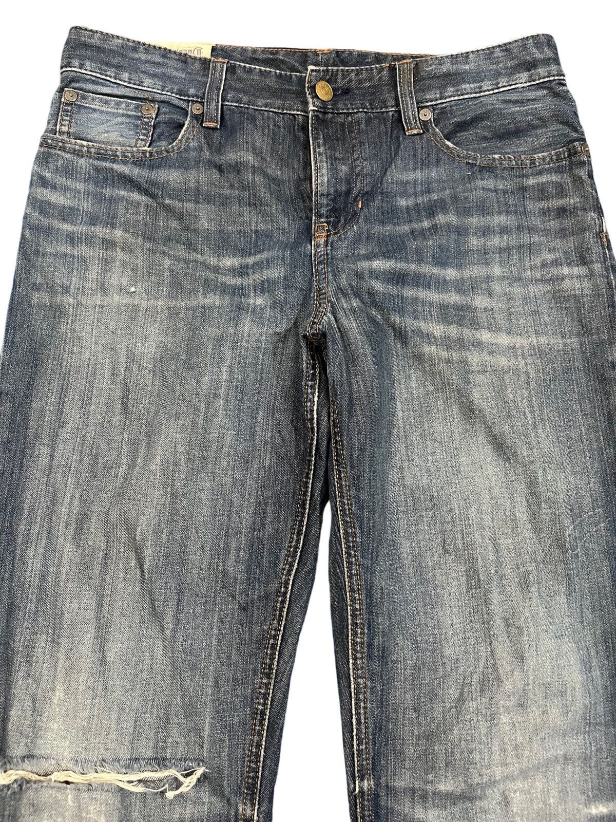 Lauren Ralph Lauren × Polo Ralph Lauren × Ralph Lauren Vintage Polo Ralph Lauren Distressed Denim Size US 33 - 2 Thumbnail