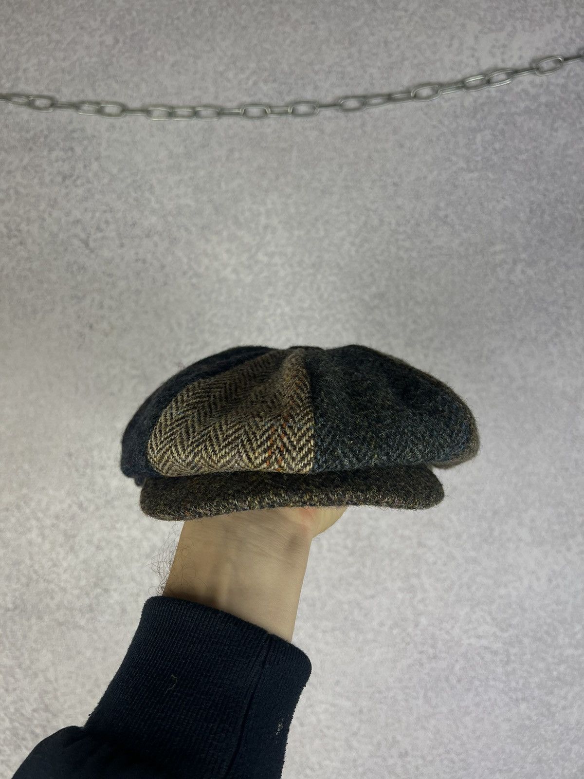 Harris Tweed Vintage Harris Tweed Flat Cap Hat Size ONE SIZE - 4 Thumbnail