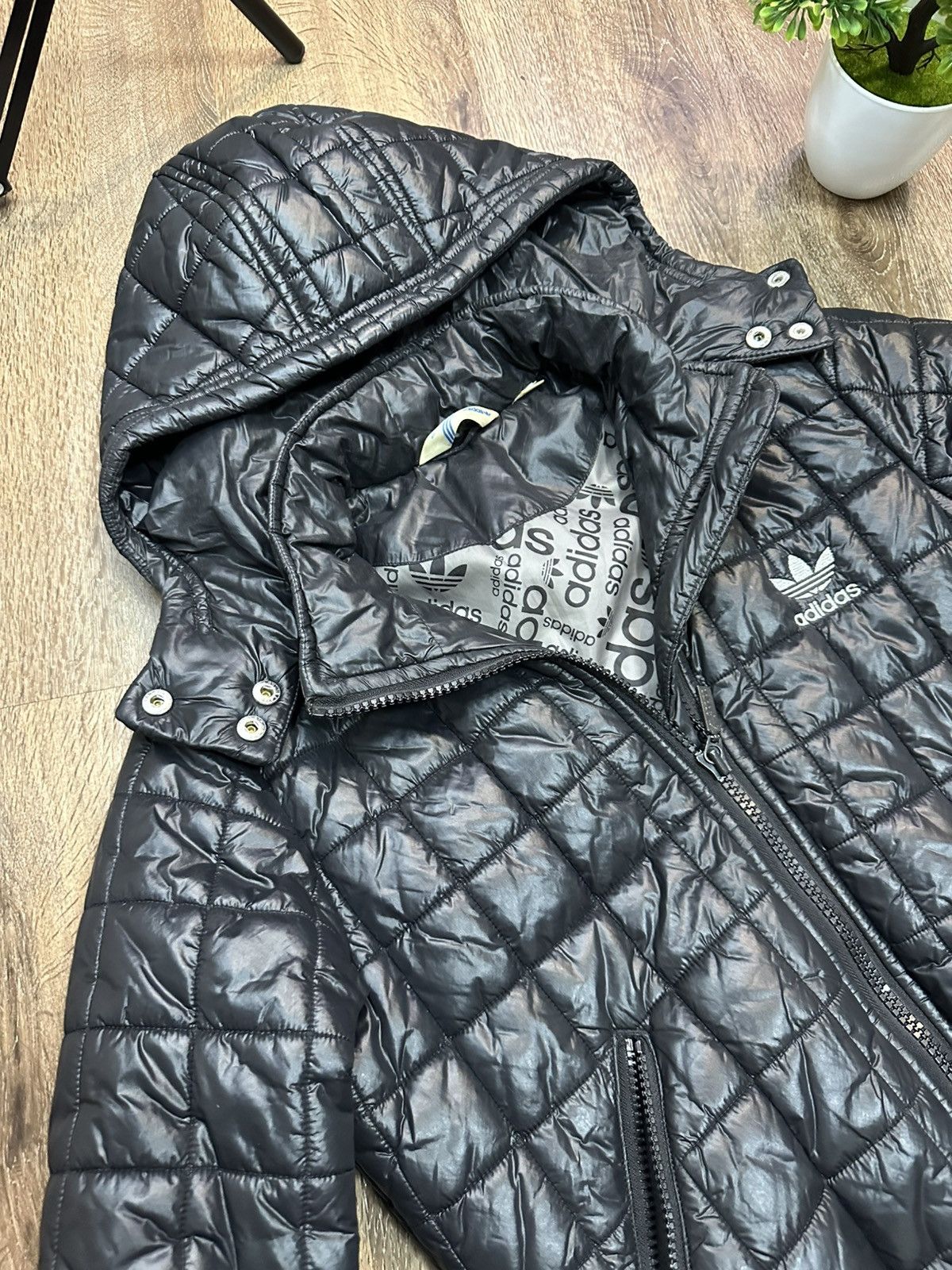 Adidas Adidas Original Vintage Puffer Jacket Size S / US 4 / IT 40 - 4 Thumbnail