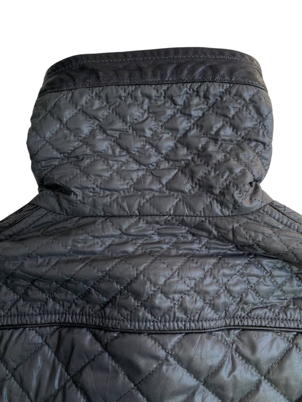 Dolce & Gabbana 2000’s Dolce Gabbana Quilted Leather Trim Motorcycle Jacket Size US S / EU 44-46 / 1 - 12 Thumbnail