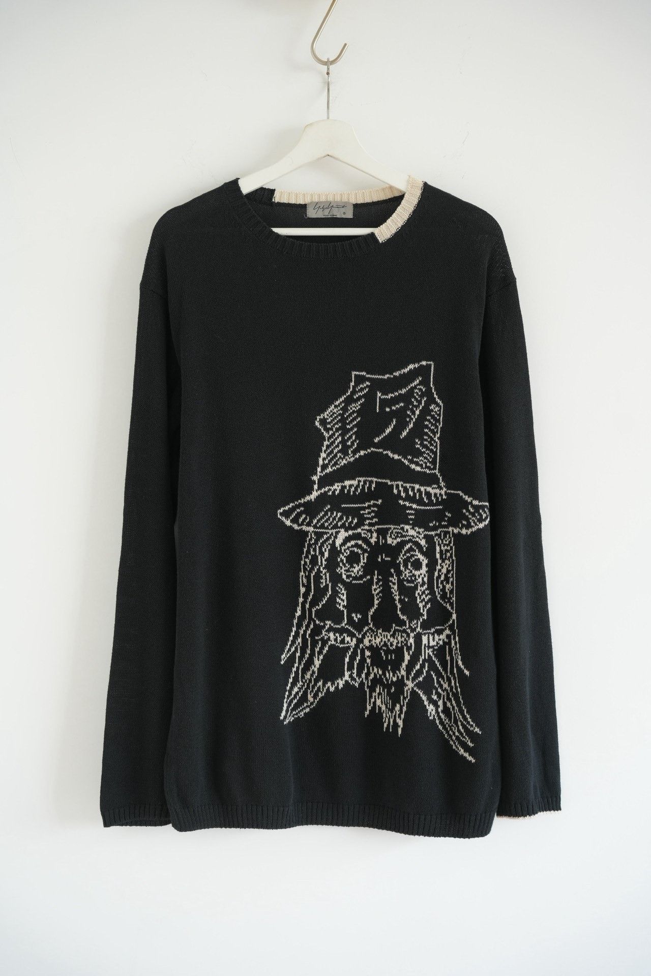 Yohji Yamamoto Yohji Yamamoto 20SS Portrait Sweater Size US L / EU 52-54 / 3 - 1 Thumbnail