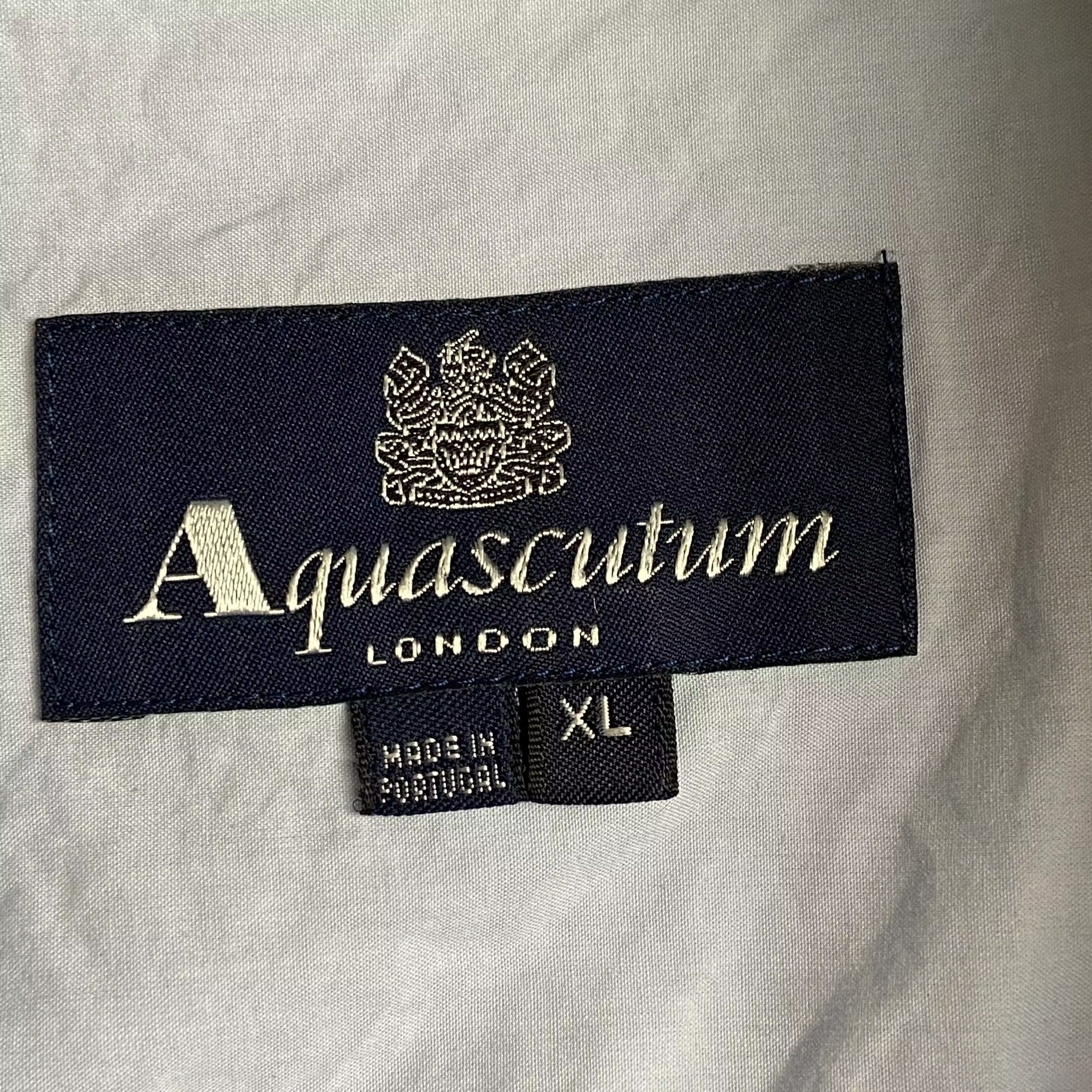 Aquascutum Mens Shirt Long Sleeve Aquascutum Size XL Size US XL / EU 56 / 4 - 4 Thumbnail
