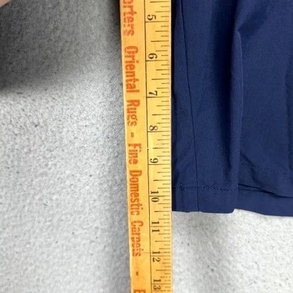 Oakley VINTAGE Oakley Men Golf Shorts 40 Navy Blue Chino Regular Fit Flat Front Athletic Logo Size US 40 / EU 56 - 5 Thumbnail