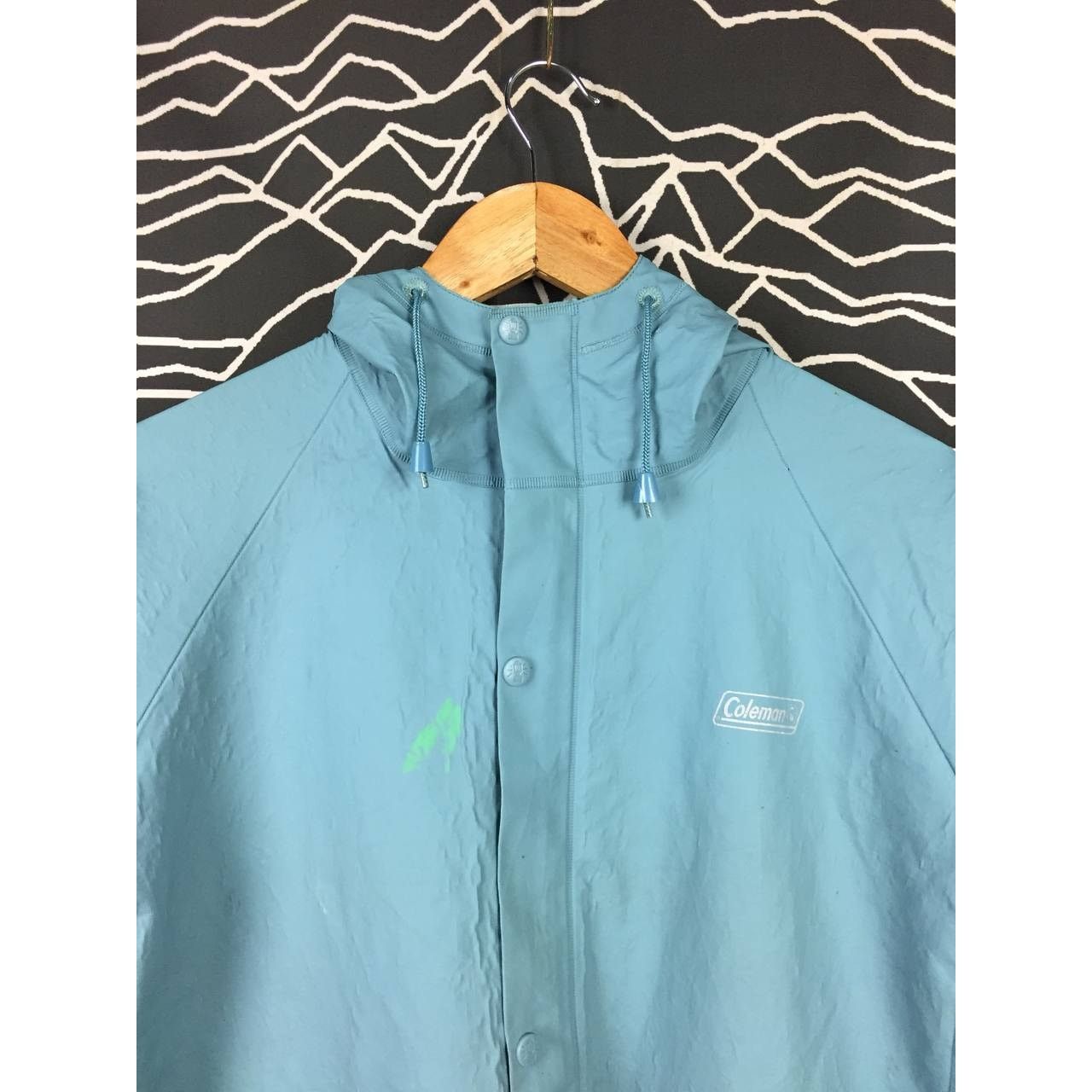 Coleman × Vintage Coleman Outdoor Workwear Rain Shell Jacket Size US M / EU 48-50 / 2 - 4 Thumbnail