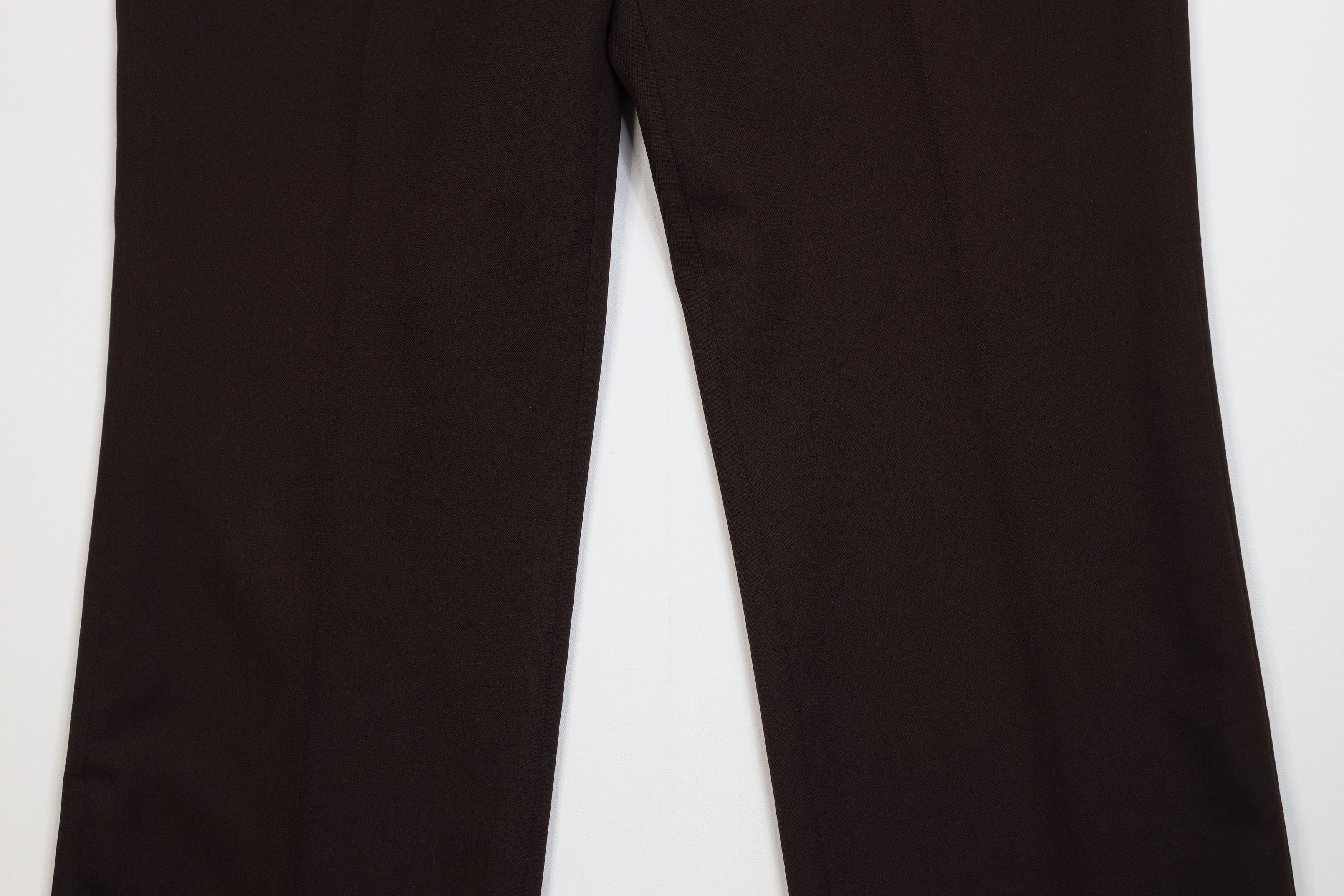 Vintage Vintage 70 Streetwear Flared Wide Leg Chino Pants Brown USA Size US 36 / EU 52 - 3 Thumbnail