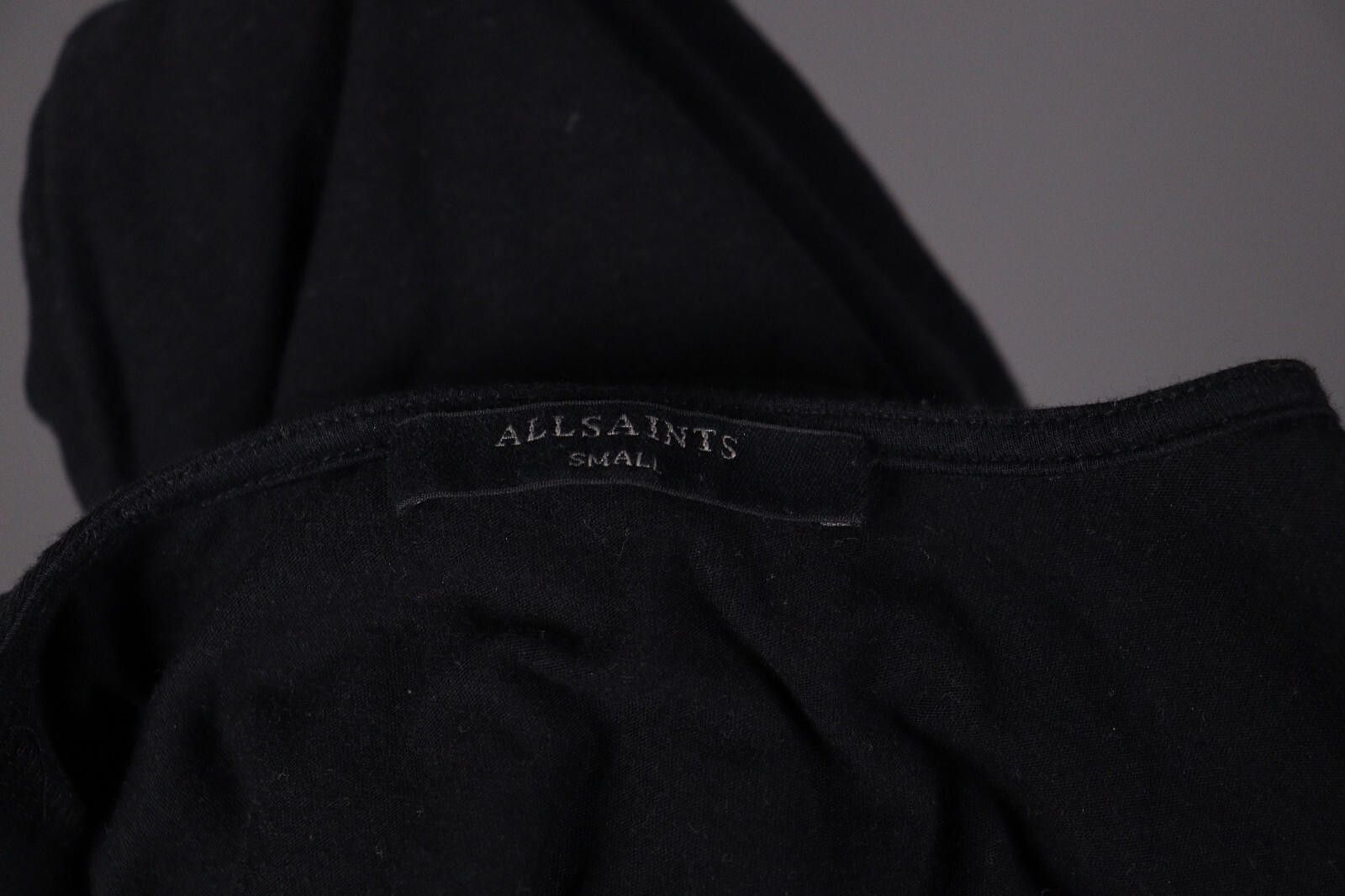 Allsaints AllSaints Gamma Rushed Black Party Tank Midi Dress Size S Size S / US 4 / IT 40 - 12 Thumbnail