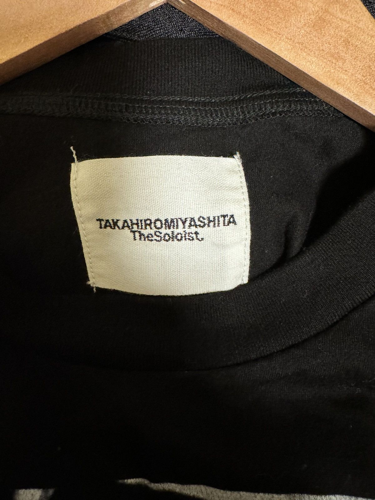 Takahiromiyashita The Soloist. Black Tokyo Staff Long Sleeve T-Shirt Size US S / EU 44-46 / 1 - 3 Thumbnail