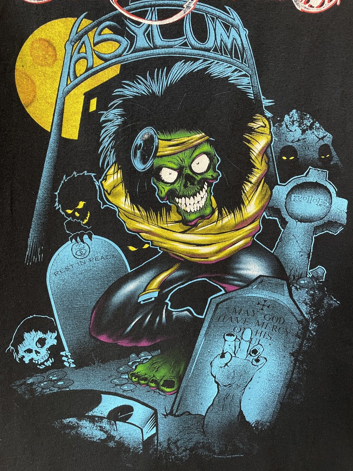 Band Tees Vintage Motley Crue Dr Feel Good Pushead Tour Shirt Size US S / EU 44-46 / 1 - 2 Thumbnail