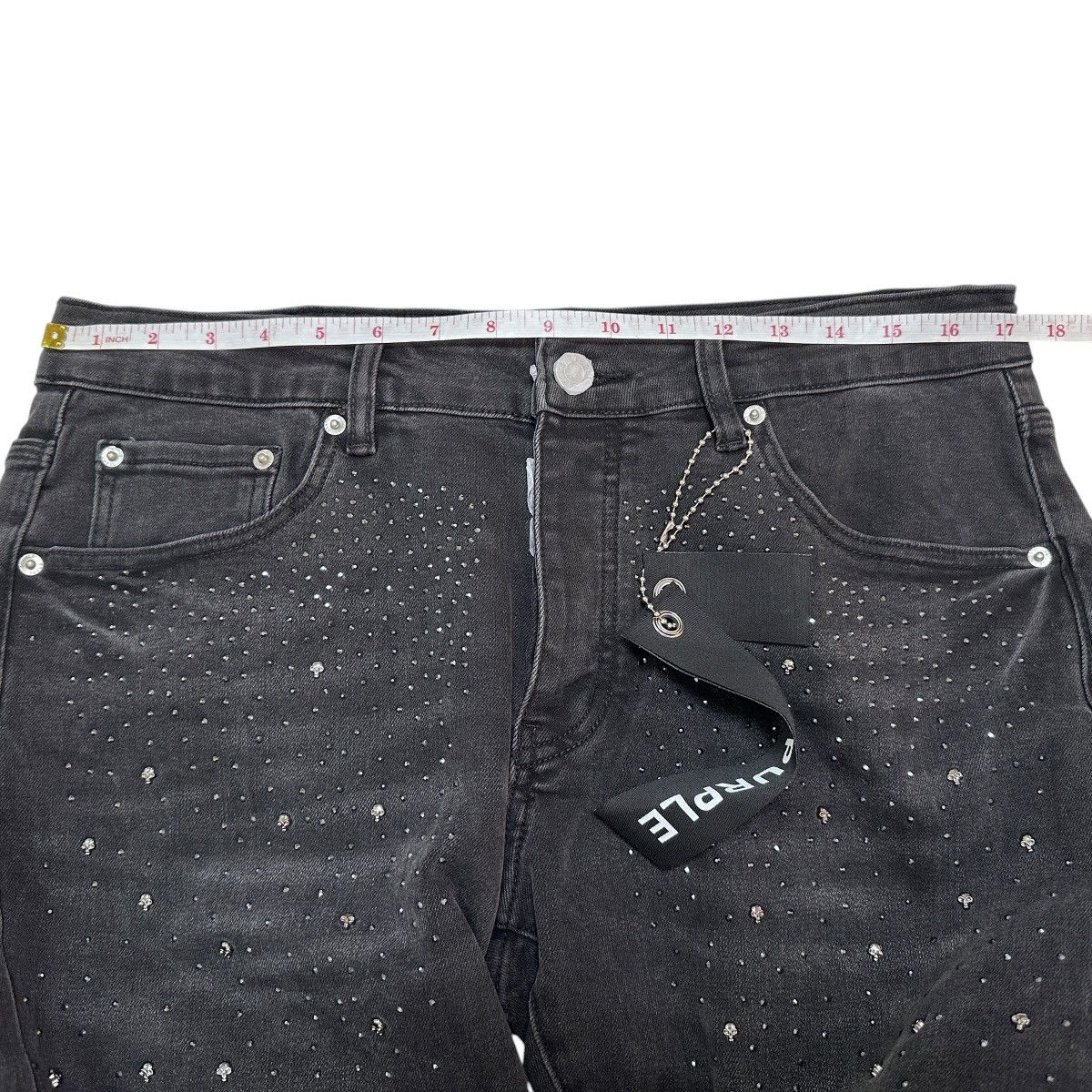 Purple Brand Purple Brand Embellished Flare Jeans Size US 34 / EU 50 - 8 Thumbnail