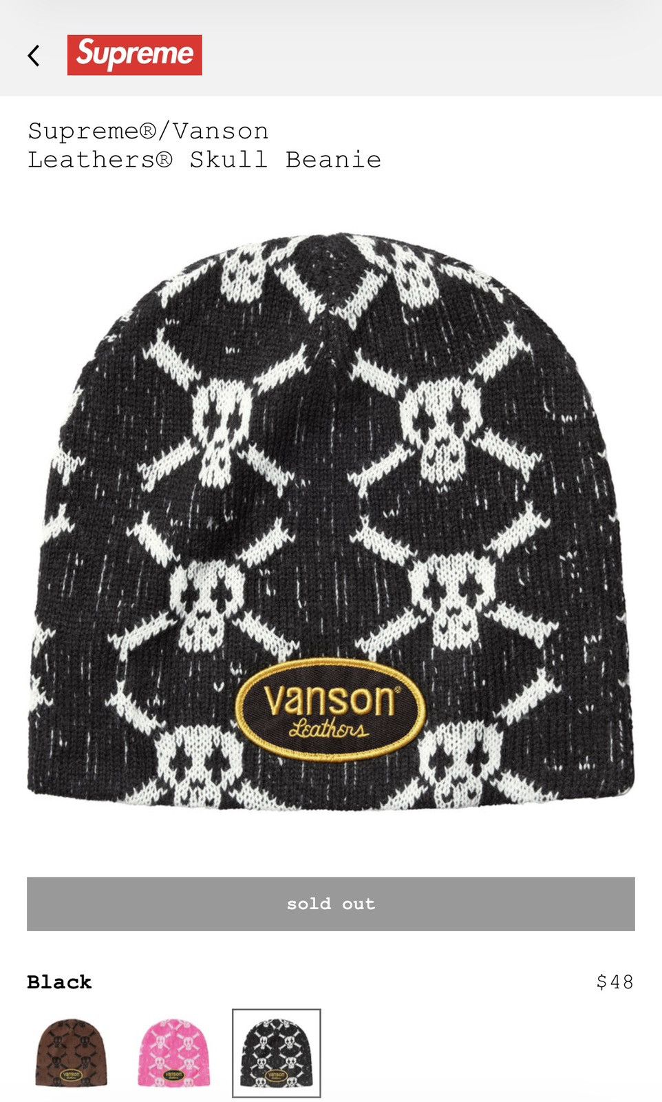 Supreme × Yohji Yamamoto Supreme/Y's Skull Beanie | Grailed