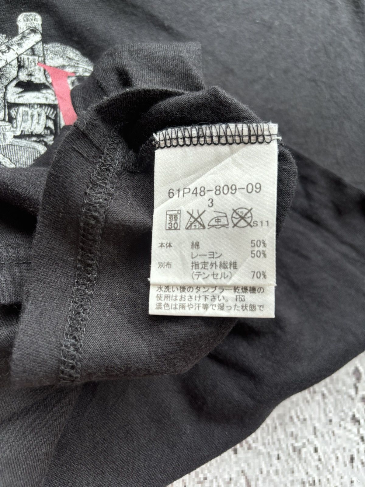 Hysteric Glamour Y2k Double Layer Loveless Skull longsleeve Size US M / EU 48-50 / 2 - 6 Thumbnail