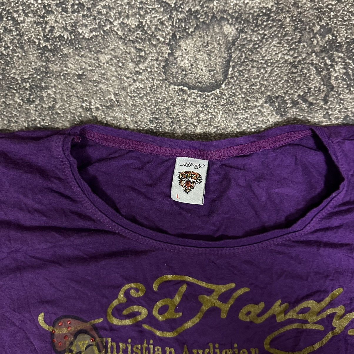 Ed Hardy Ed Hardy Slim Tee Size L / US 10 / IT 46 - 5 Thumbnail