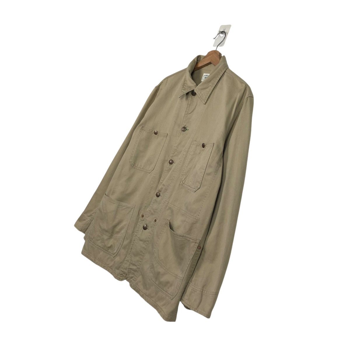 45rpm 🔥VINTAGE CHORE WORKER JACKET H.R.M MFG CO ARIGATO JAPAN Size US M / EU 48-50 / 2 - 4 Thumbnail