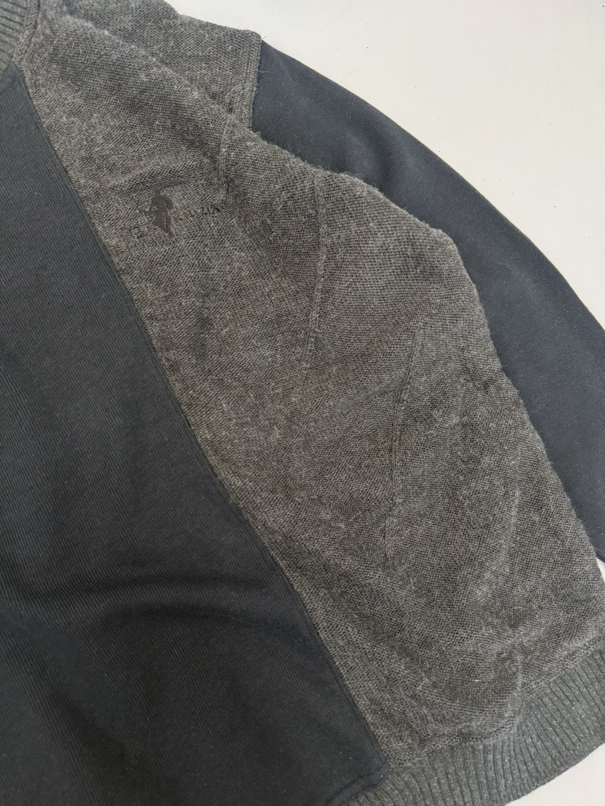 Krizia Uomo 🔥 Basic by Krizia Knited Part Sweatshirt - M Size US M / EU 48-50 / 2 - 4 Thumbnail