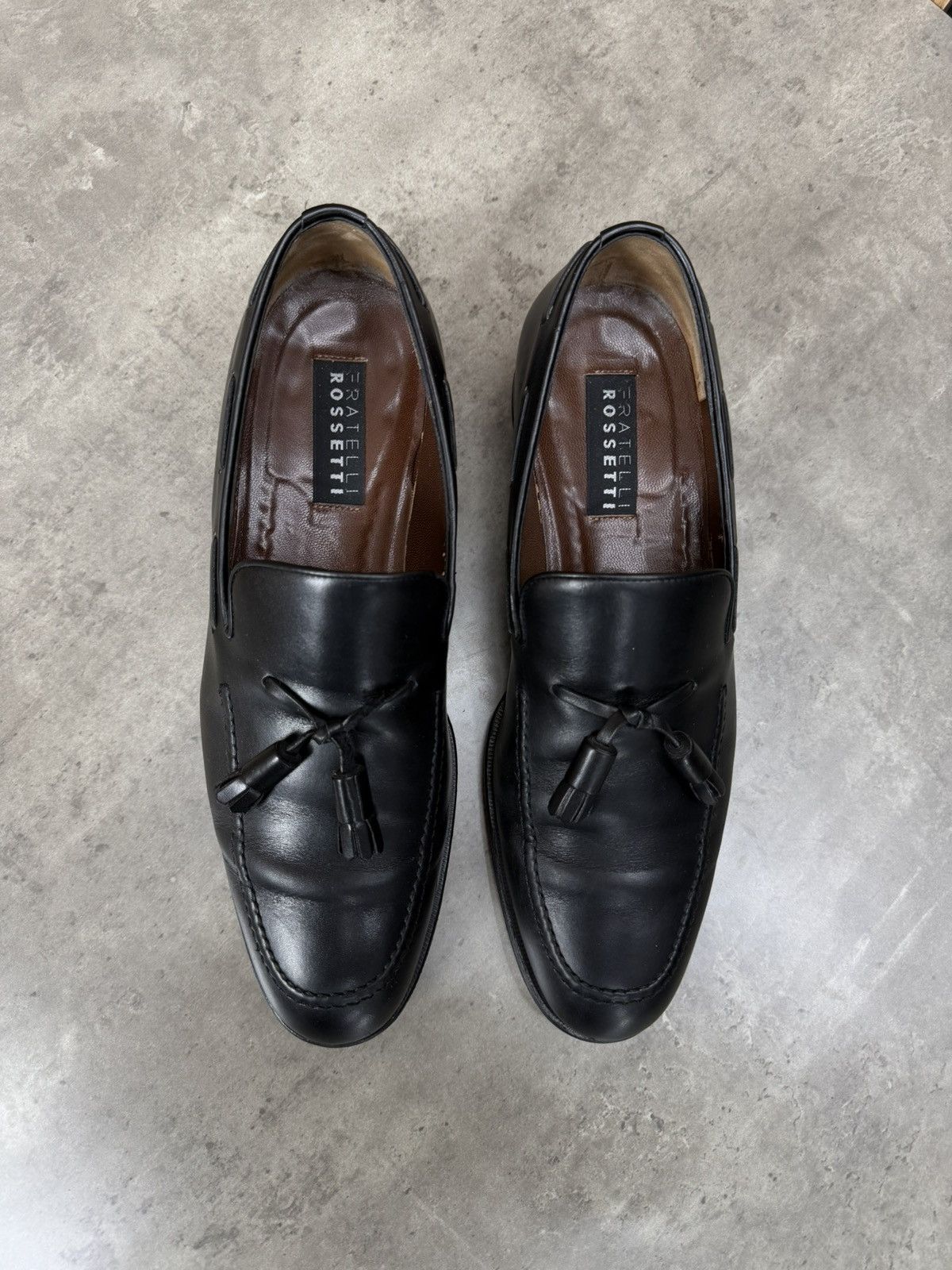 Fratelli Rossetti Fratelli Rossetti Black Tassel Loafers Men’s Size 8 1/2 Size US 9.5 / EU 42-43 - 13 Thumbnail