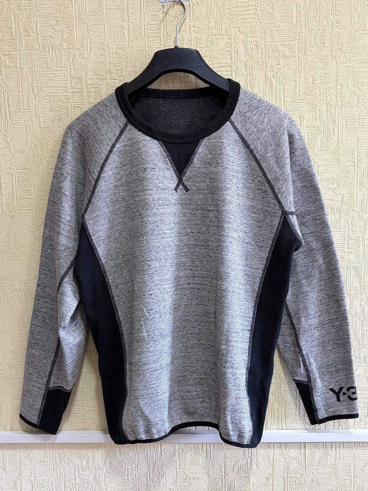 Y-3 Y-3 Yohji Yamamoto x Adidas Future Sport Crewneck Grey S Size US S / EU 44-46 / 1 - 1 Thumbnail