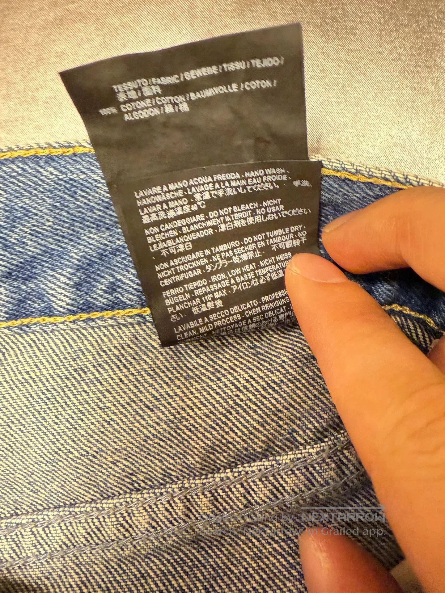 Balenciaga balenciaga blue denim jeans size 31. Size US 31 - 4 Thumbnail