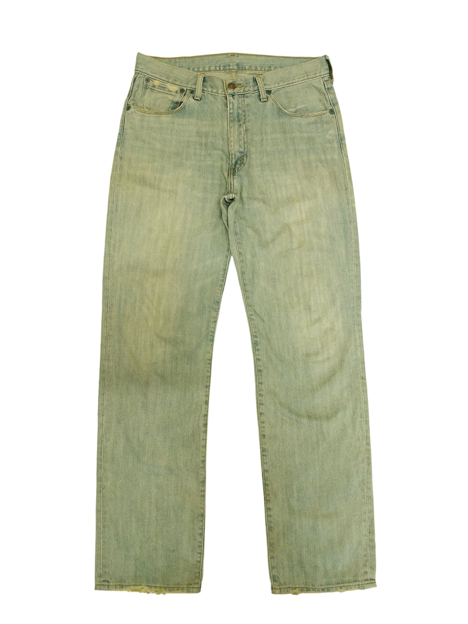 Levi's Vintage Clothing Vintage Levis 552 Regular Rusty Light Wash Denim Jeans Size US 34 / EU 50 - 1 Thumbnail