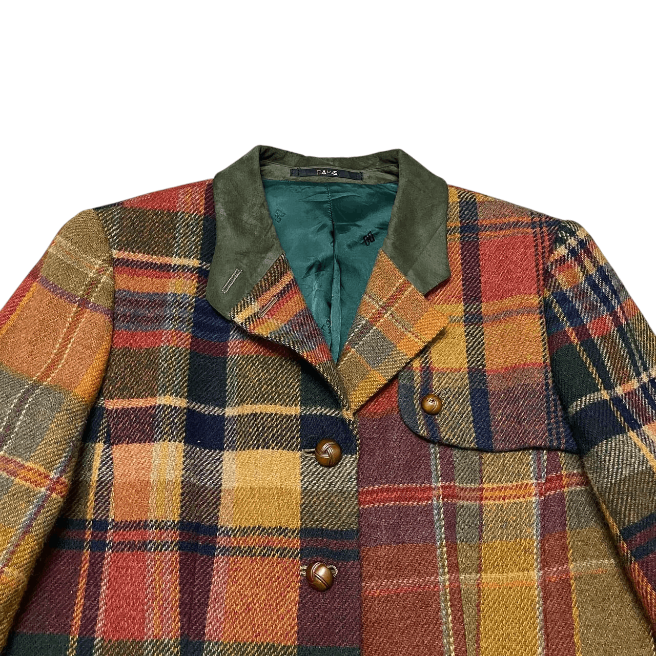 DAKS Vintage Daks London Wool Coat Size US M / EU 48-50 / 2 - 2 Thumbnail