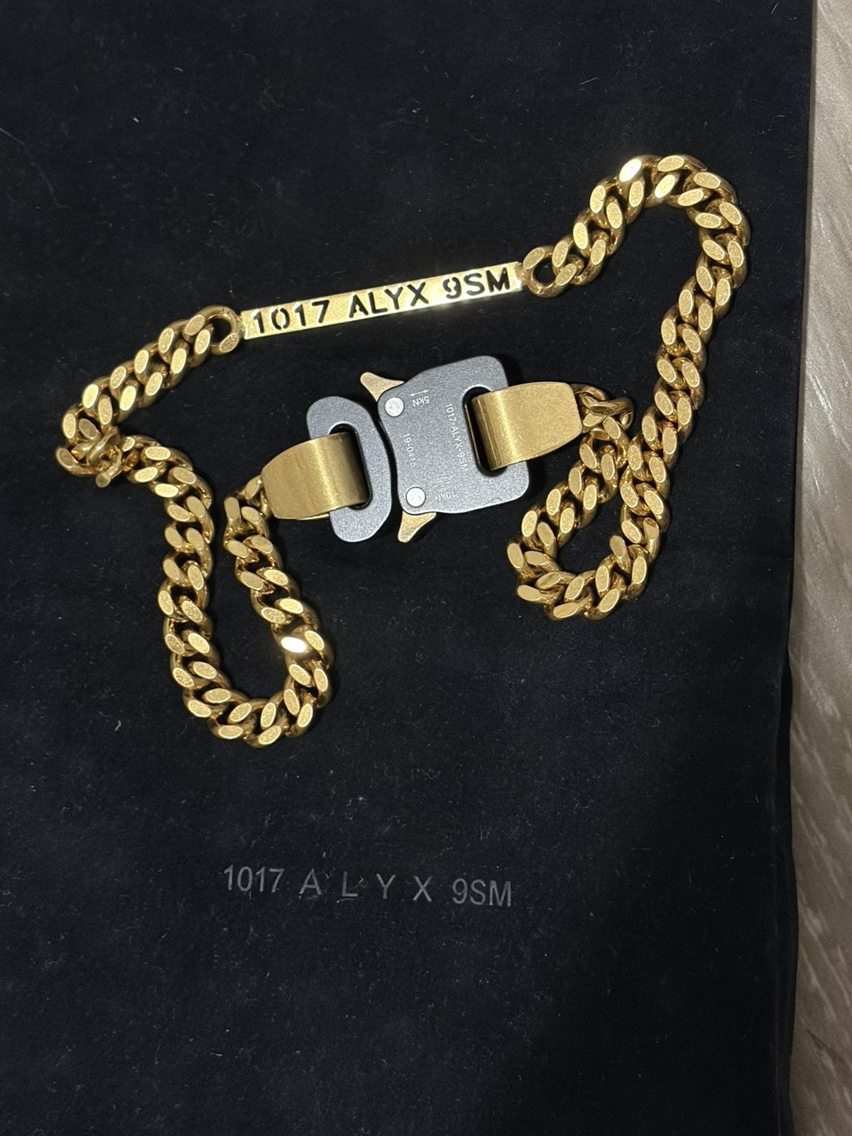 1017 ALYX 9SM 1017 ALYX 9SM chain-link buckle necklace Size ONE SIZE - 1 Thumbnail