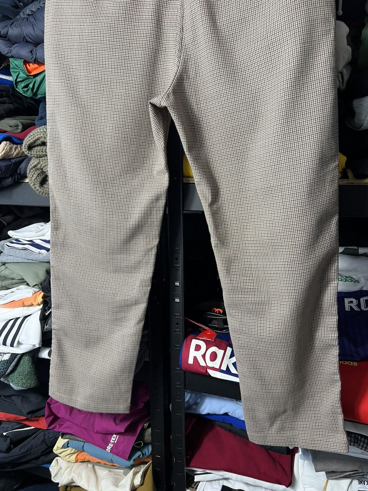 Carhartt Wip Carhartt WIP Menson Pant Wool Houndstooth Brown Size 32 Size US 32 / EU 48 - 8 Thumbnail
