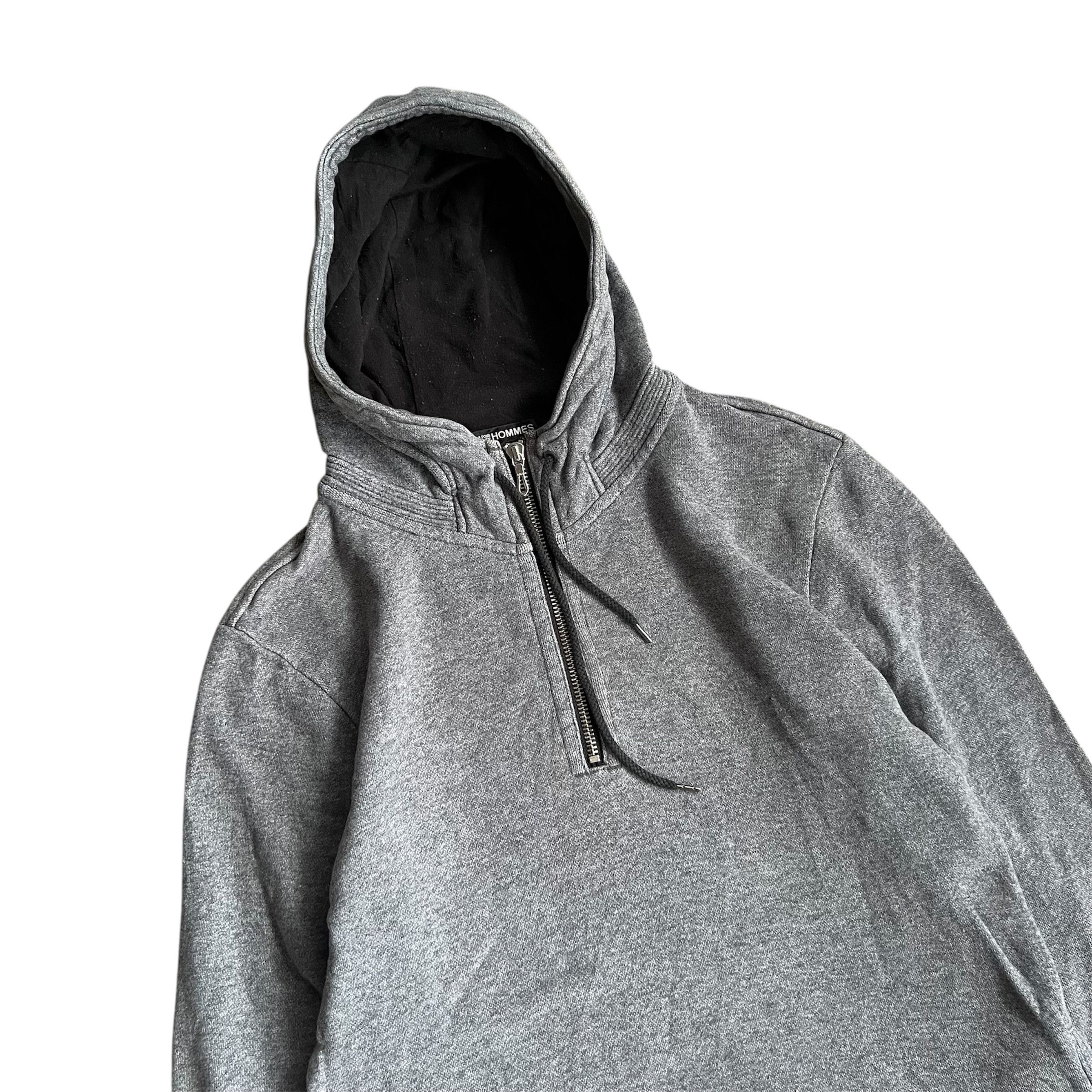 5351 POUR LES HOMMES 2000’s 5351 Pour If six was nine Style Half Zip Hoodie Size US M / EU 48-50 / 2 - 2 Thumbnail