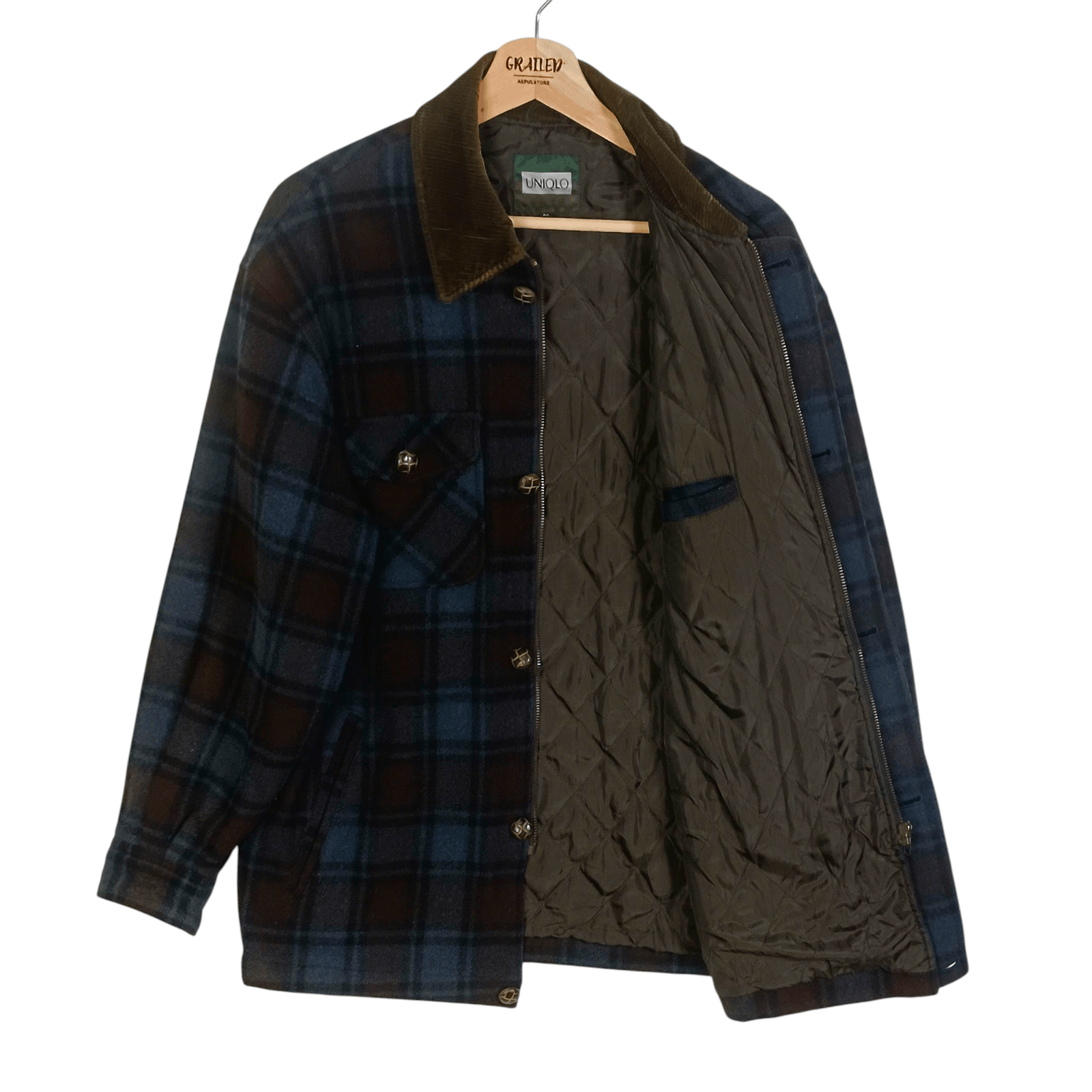 Uniqlo Vintage Uniqlo Wool Blend Miracle Airsense Jacket Size US M / EU 48-50 / 2 - 2 Thumbnail