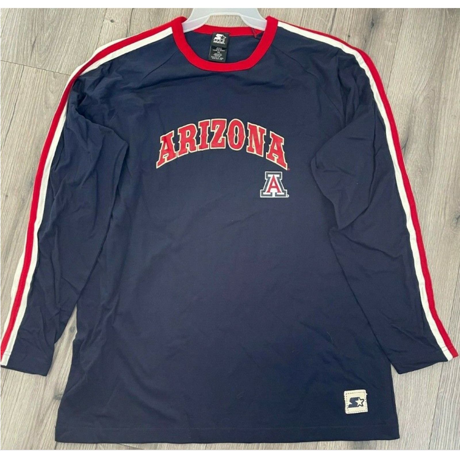 Starter Starter Team University Arizona Wildcats Long Sleeve Tee XL Size US XL / EU 56 / 4 - 1 Thumbnail